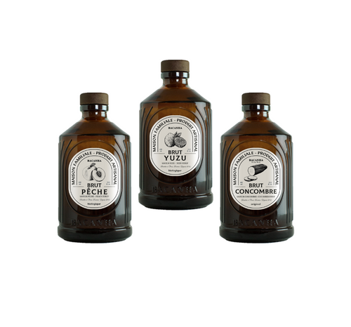 Discovery Pack Bacanha Trio Peach Yuzu Cucumber 3 x 40cl (Organic)